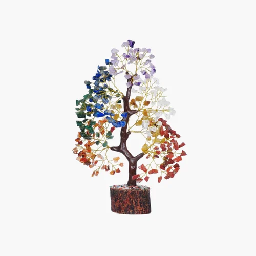 Seven Chakra Crystal Tree